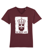 No Shave Life Tricou mânecă scurtă guler V Bărbat Presenter