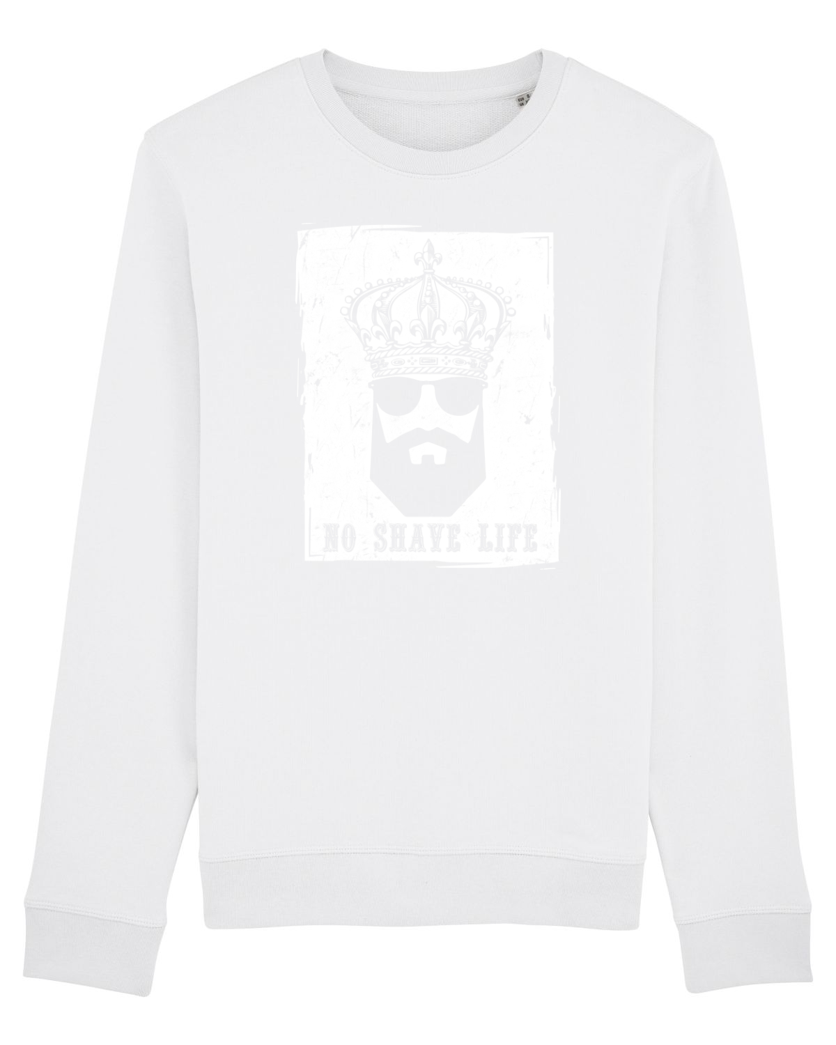 Bluză mânecă lungă Unisex Rise White