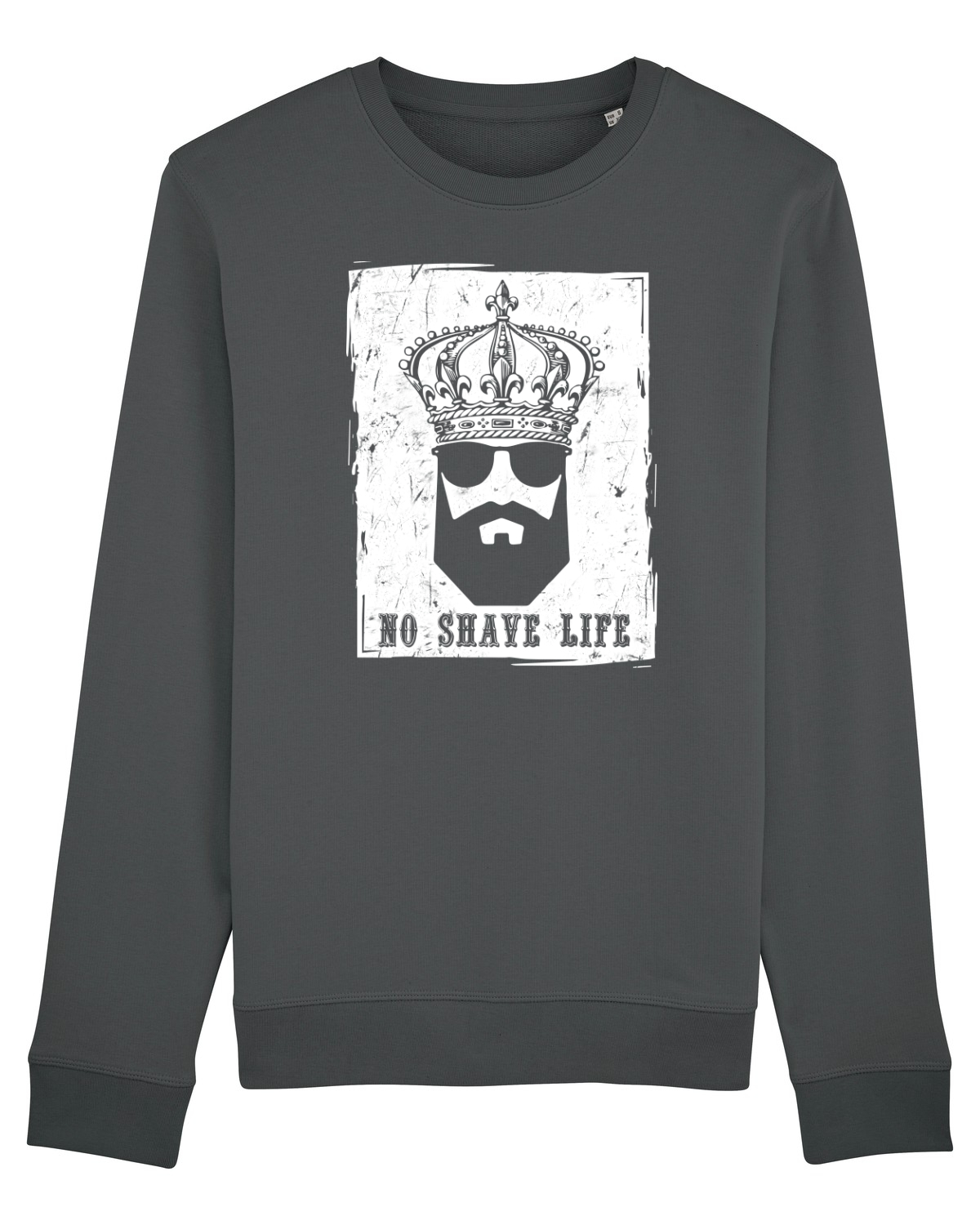 Bluză mânecă lungă Unisex Rise Anthracite