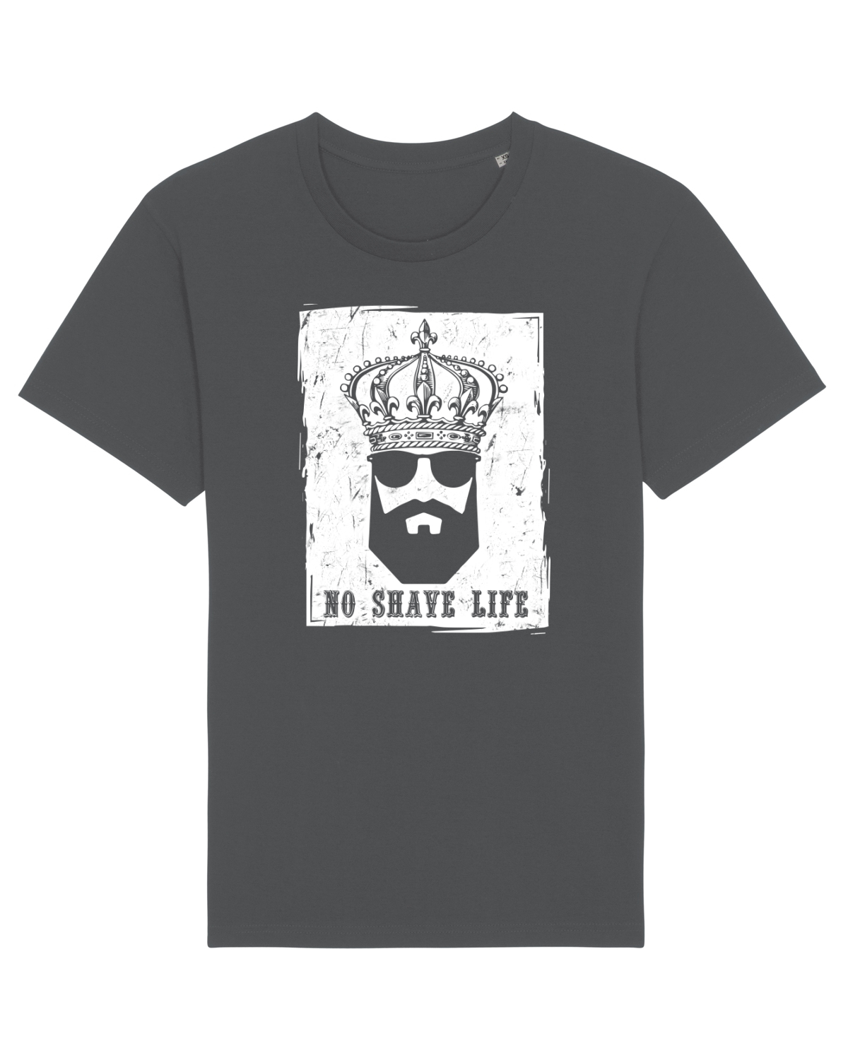 Tricou mânecă scurtă Unisex Rocker Anthracite