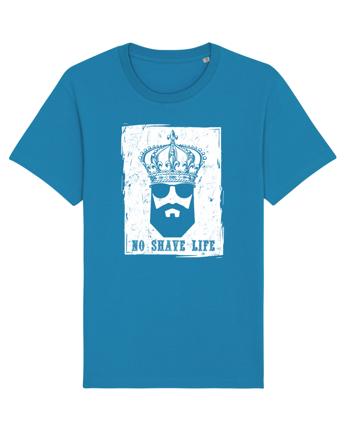 Tricou mânecă scurtă Unisex Rocker Azur