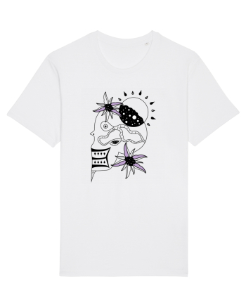 The king skull White