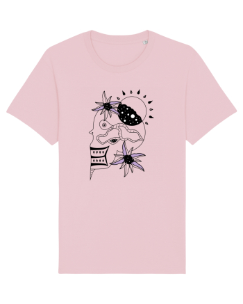The king skull Cotton Pink