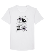 The king skull Tricou mânecă scurtă guler larg Bărbat Skater