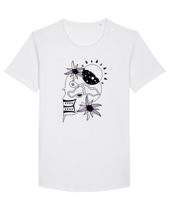 The king skull White