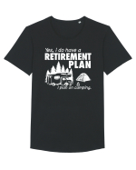 Retirement Plan Tricou mânecă scurtă guler larg Bărbat Skater