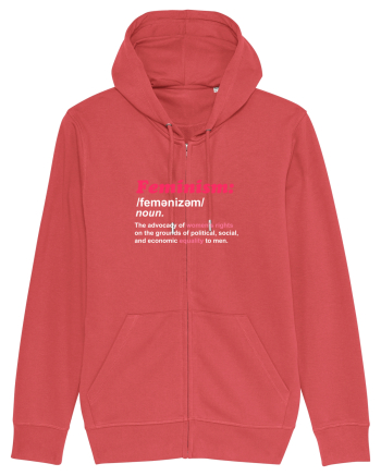 Feminism Carmine Red