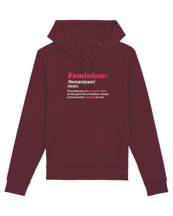 Feminism Burgundy
