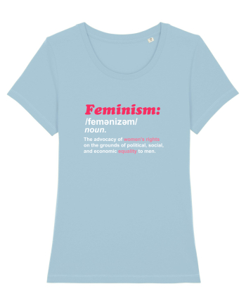 Feminism Sky Blue