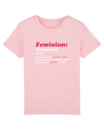 Feminism Cotton Pink
