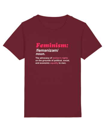Feminism Burgundy
