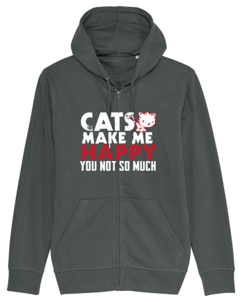 Cats make me happy Anthracite