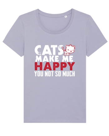 Cats make me happy Lavender