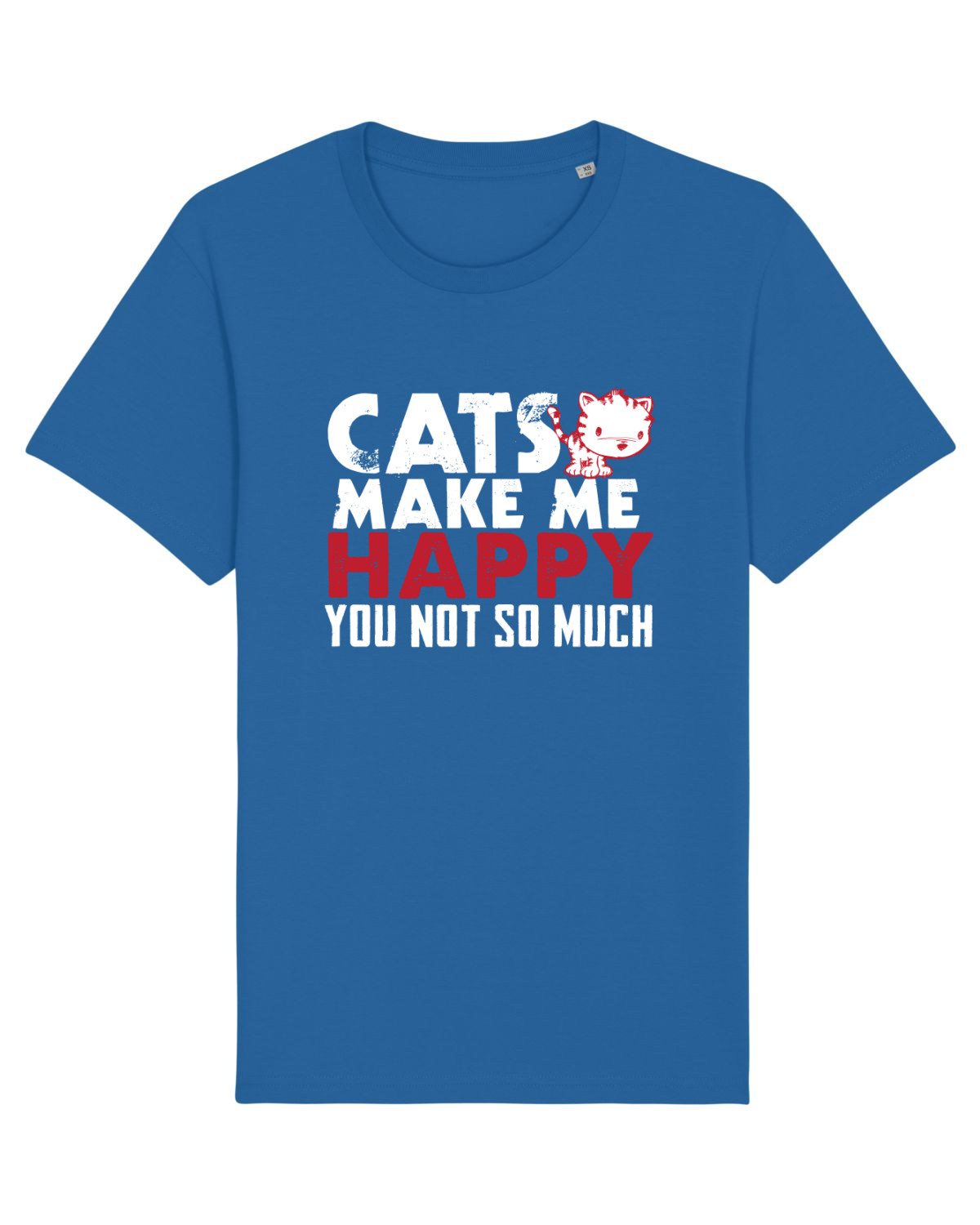 Tricou mânecă scurtă Unisex Rocker Royal Blue