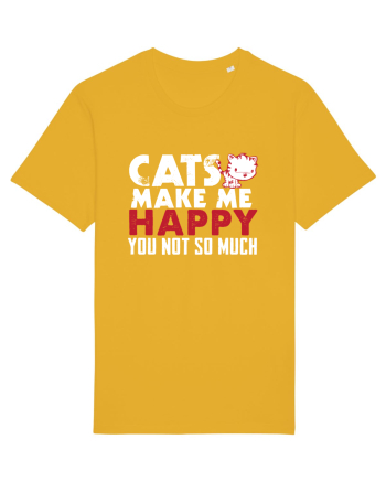 Cats make me happy Spectra Yellow