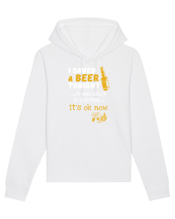 I saved a Beer White