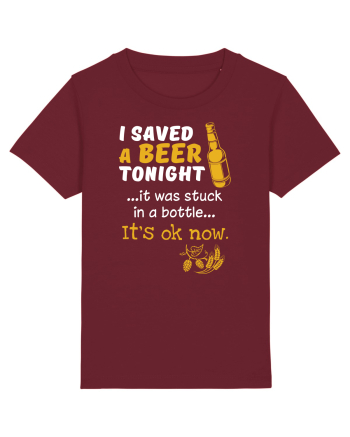 I saved a Beer Burgundy