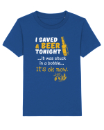 I saved a Beer Tricou mânecă scurtă  Copii Mini Creator