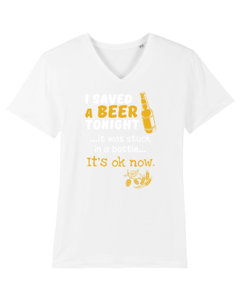 I saved a Beer White