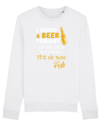 I saved a Beer White