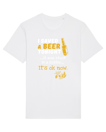 I saved a Beer White