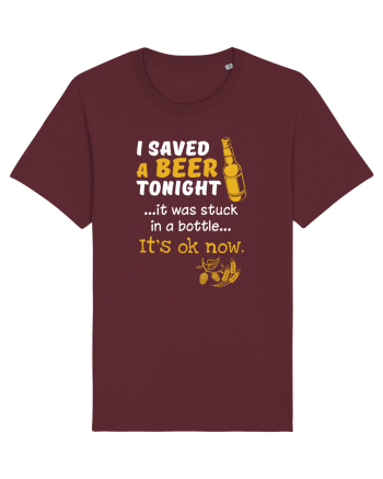 I saved a Beer Burgundy