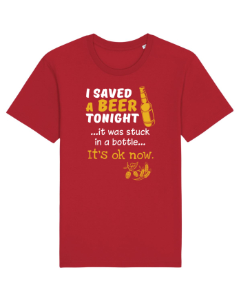 I saved a Beer Red