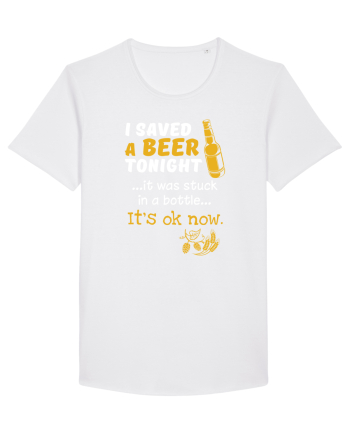 I saved a Beer White