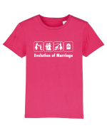 Evolution of marriage Tricou mânecă scurtă  Copii Mini Creator
