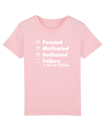 Failure is not an option Cotton Pink