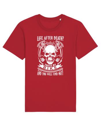 Never touch my bike Red