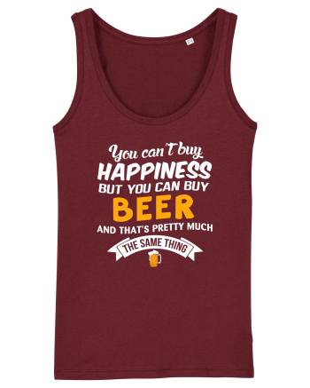 Beer Happiness Burgundy