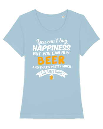Beer Happiness Sky Blue