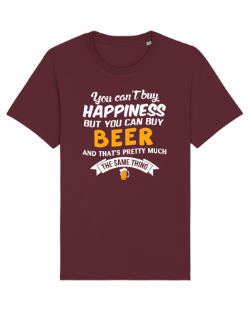 Beer Happiness Burgundy