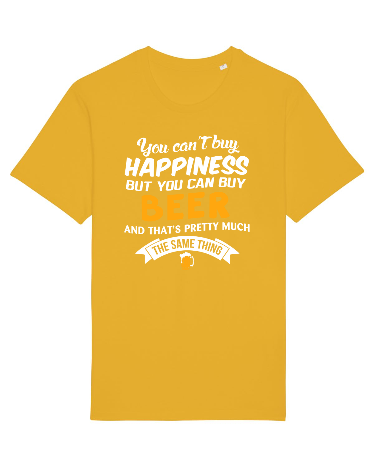 Tricou mânecă scurtă Unisex Rocker Spectra Yellow