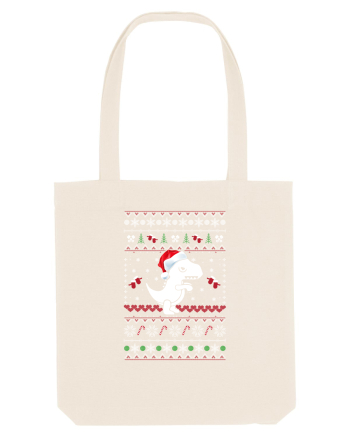 Funny Christmas T-rex Natural