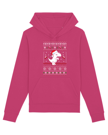 Funny Christmas T-rex Raspberry