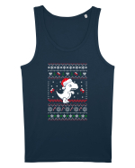 Funny Christmas T-rex Maiou Bărbat Runs