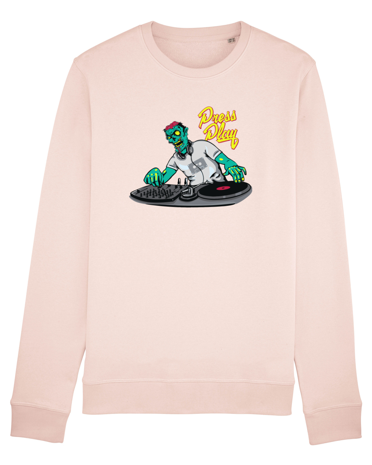 Bluză mânecă lungă Unisex Rise Candy Pink