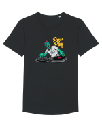 Dee Jay Press Play Tricou mânecă scurtă guler larg Bărbat Skater