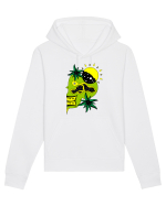 The king skull Full color Hanorac Unisex Drummer