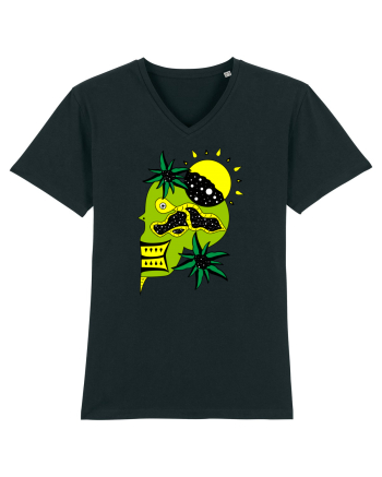 The king skull Full color Black