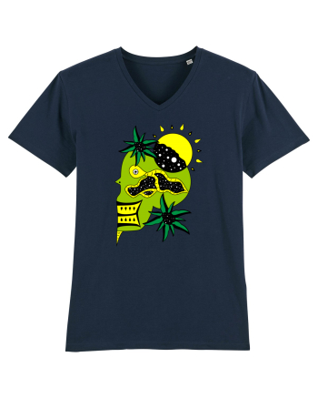 The king skull Full color French Navy