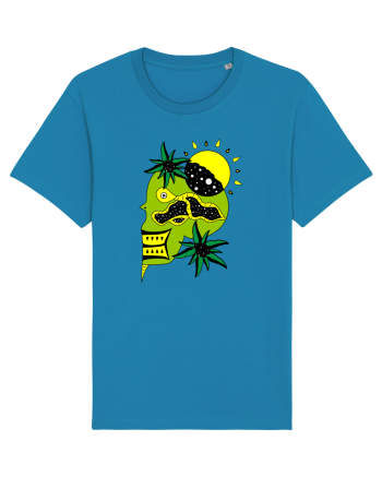 The king skull Full color Azur