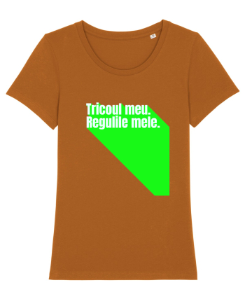 Tricoul meu. Regulile mele  Roasted Orange