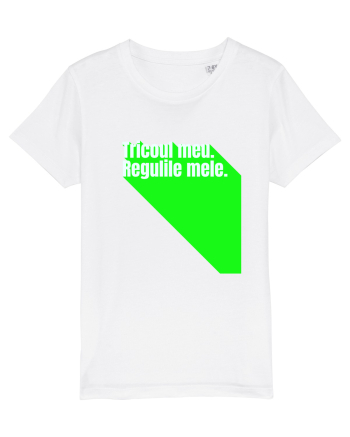 Tricoul meu. Regulile mele  White