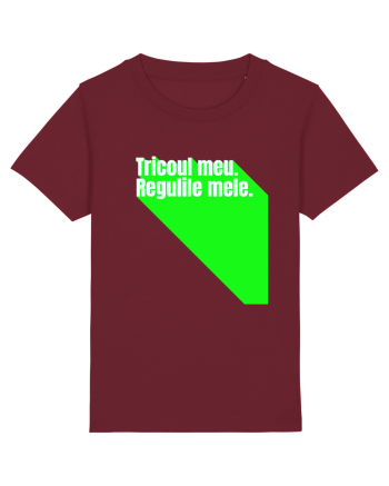 Tricoul meu. Regulile mele  Burgundy