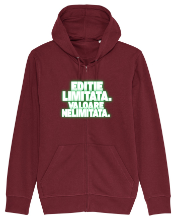 Ediție limitată. Valoare nelimitată  Burgundy