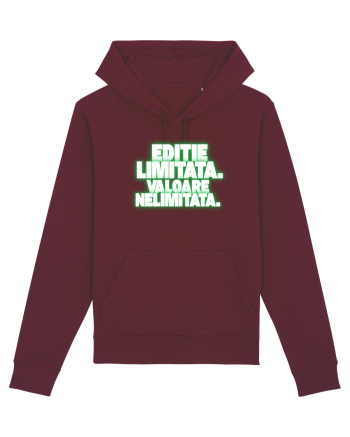 Ediție limitată. Valoare nelimitată  Burgundy