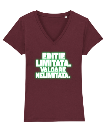 Ediție limitată. Valoare nelimitată  Burgundy